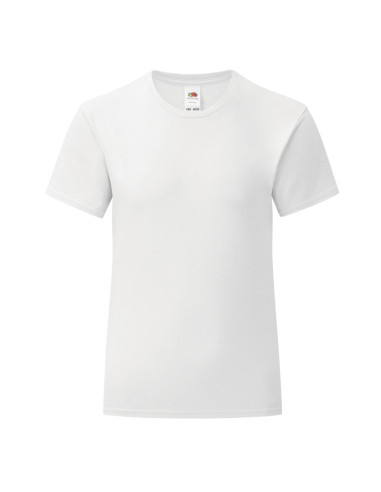 Camiseta Niña Blanca Iconic