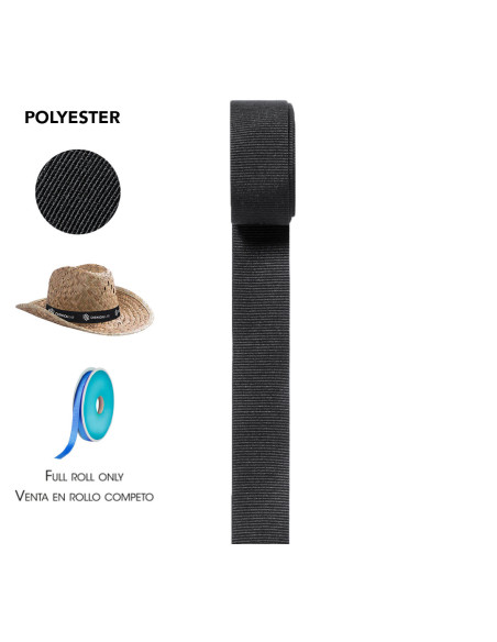 Cinta Sombrero Polyester