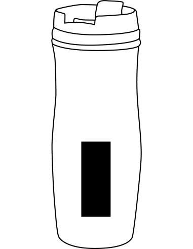 Vaso de doble pared DARK CREMA