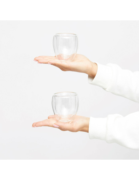 Set de vasos con doble pared DRINK LINE S