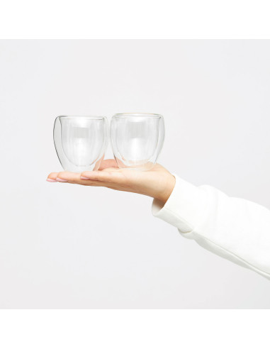 Set de vasos con doble pared DRINK LINE S