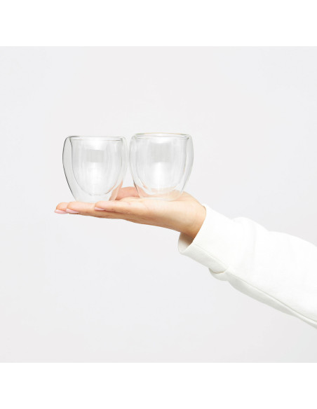 Set de vasos con doble pared DRINK LINE S