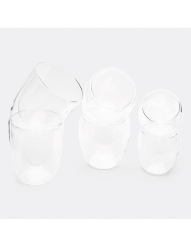 Set de vasos con doble pared DRINK LINE S