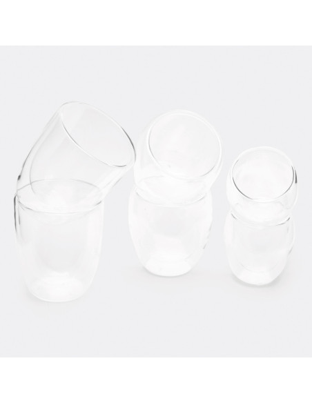 Set de vasos con doble pared DRINK LINE S