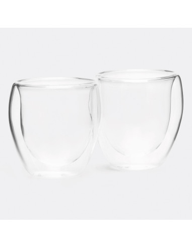 Set de vasos con doble pared DRINK LINE S
