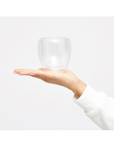 Set de vasos con doble pared DRINK LINE M