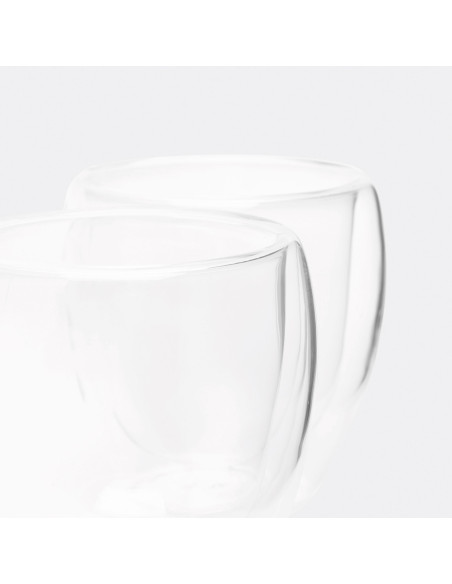 Set de vasos con doble pared DRINK LINE M