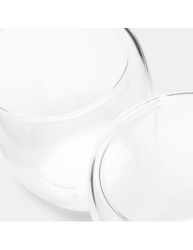 Set de vasos con doble pared DRINK LINE M