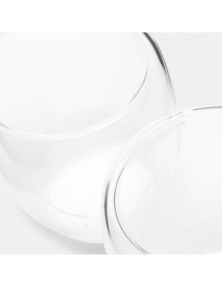 Set de vasos con doble pared DRINK LINE M