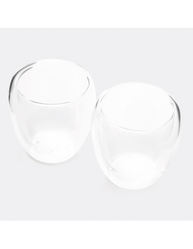 Set de vasos con doble pared DRINK LINE M