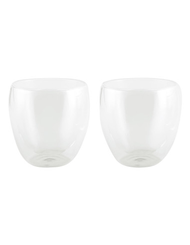 Set de vasos con doble pared DRINK LINE M