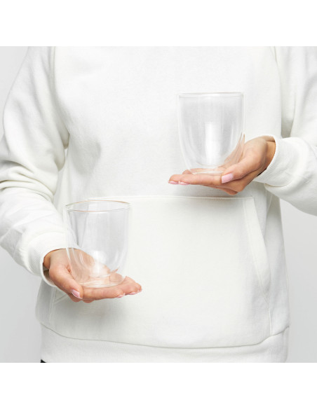 Set de vasos con doble pared DRINK LINE L