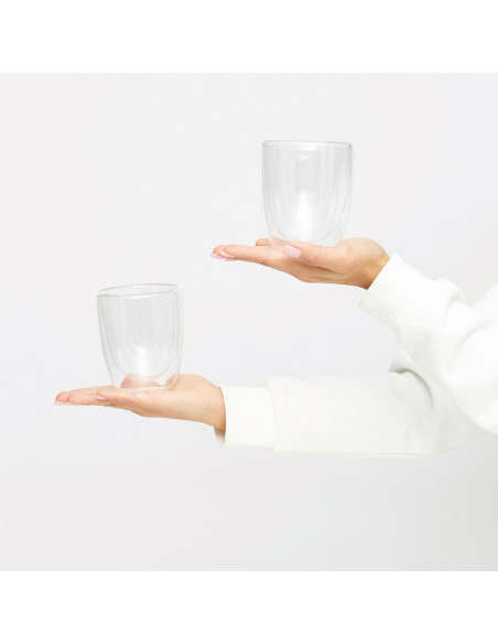 Set de vasos con doble pared DRINK LINE L