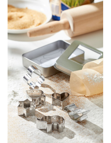 Set de moldes para hacer galletas COOKIE BOX