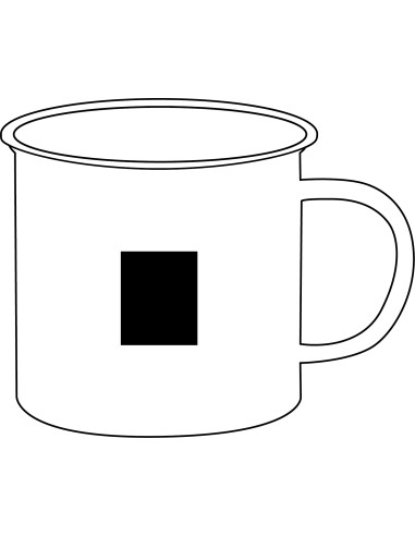 Taza de esmalte RETRO CUP