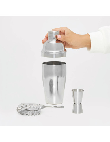 Juego de coctelera de acero inoxidable BARKEEPER