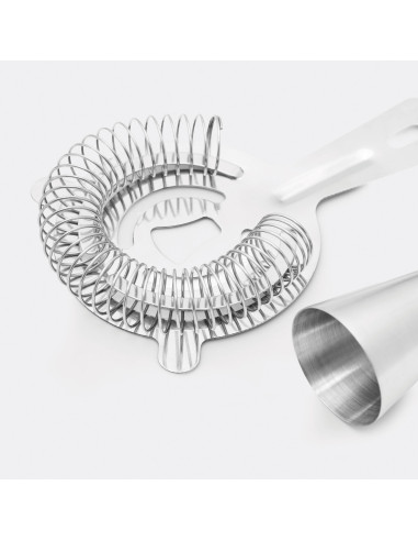 Juego de coctelera de acero inoxidable BARKEEPER