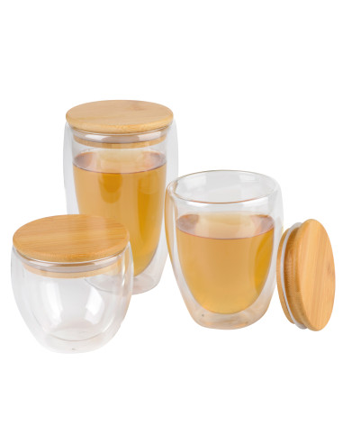 Vaso de doble pared "Bamboo Art" (250ml.)