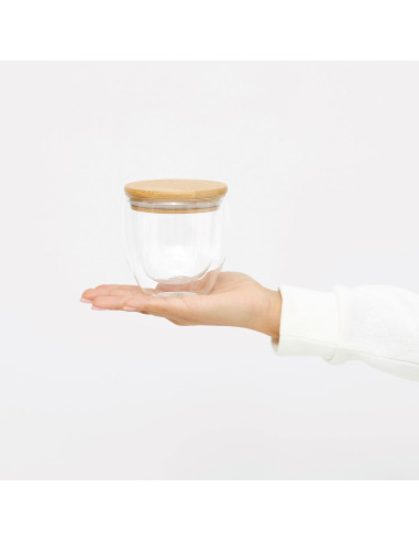 Vaso de doble pared "Bamboo Art" (250ml.)