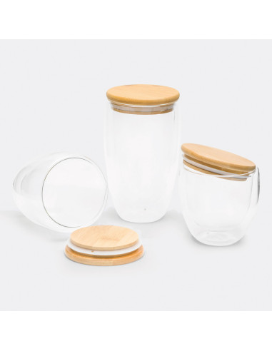 Vaso de doble pared "Bamboo Art" (250ml.)