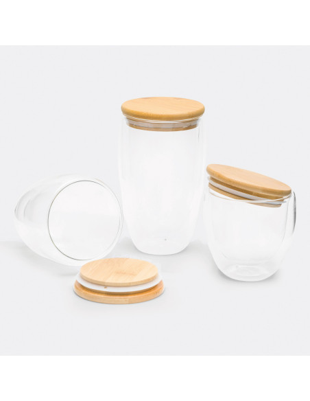 Vaso de doble pared "Bamboo Art" (250ml.)