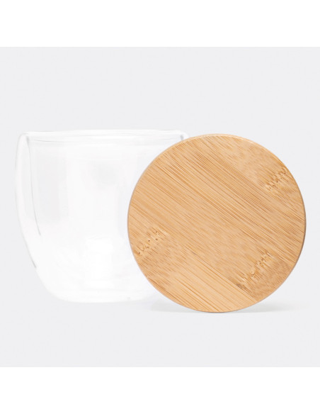 Vaso de doble pared "Bamboo Art" (250ml.)