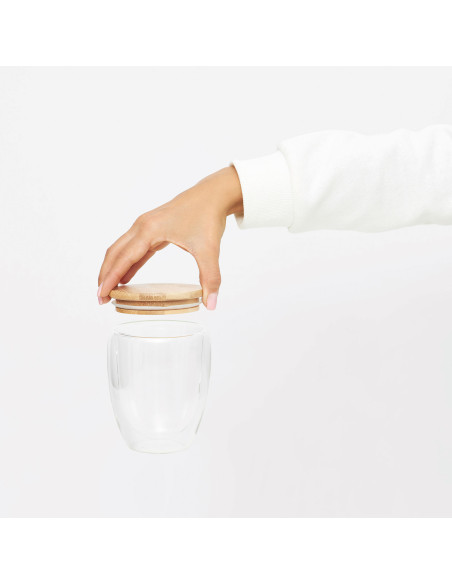 Vaso de doble pared "Bamboo Art" (350ml.)