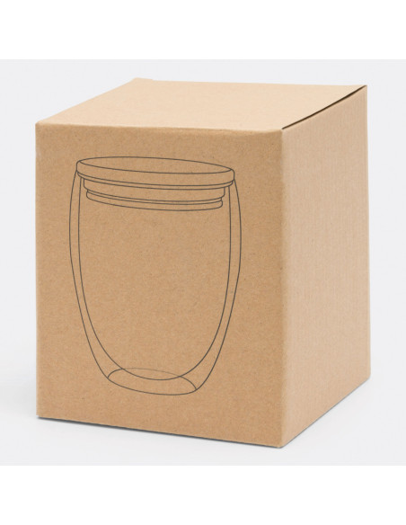 Vaso de doble pared "Bamboo Art" (350ml.)