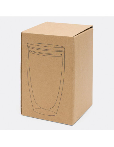 Vaso de doble pared "Bamboo Art" (450ml.)