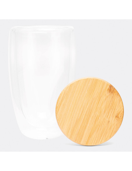Vaso de doble pared "Bamboo Art" (450ml.)