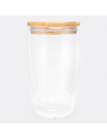 Vaso de doble pared "Bamboo Art" (450ml.)