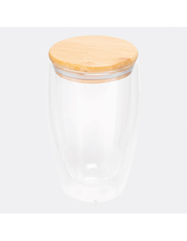 Vaso de doble pared "Bamboo Art" (450ml.)