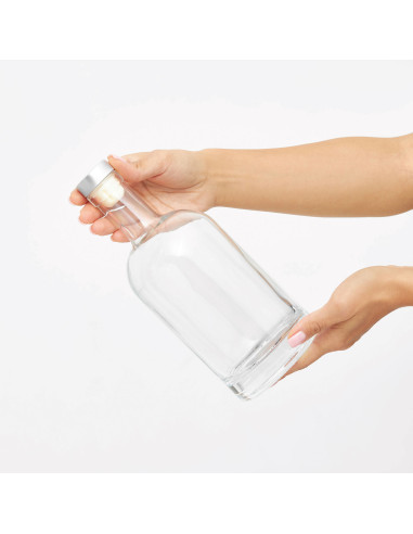 Botella de vidrio PEARLY