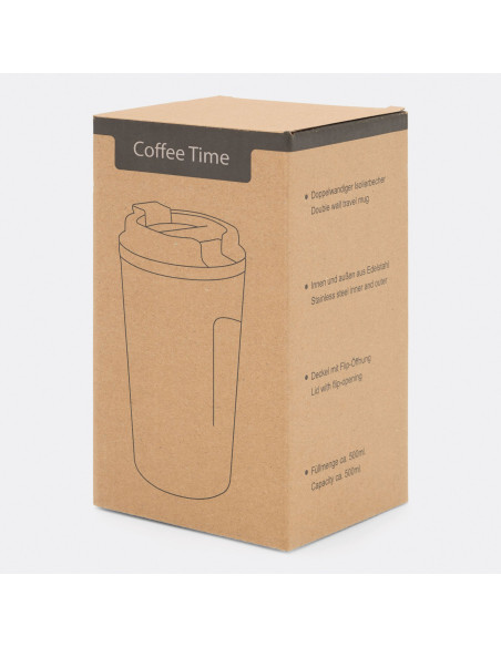 Taza termo de viaje COFFEE TIME