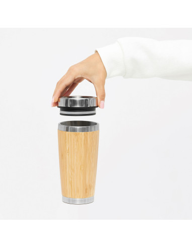 Taza de viaje térmica BAMBOO DRINK