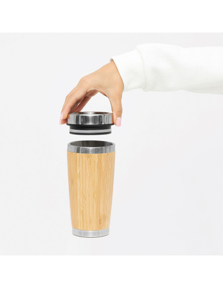 Taza de viaje térmica BAMBOO DRINK