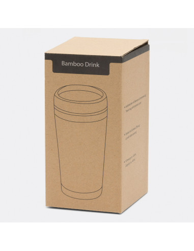 Taza de viaje térmica BAMBOO DRINK