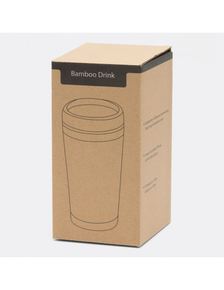 Taza de viaje térmica BAMBOO DRINK
