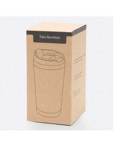 Taza termo de viaje TAKE BAMBOO