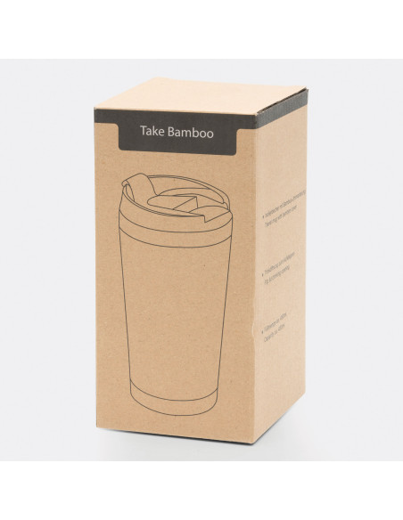 Taza termo de viaje TAKE BAMBOO