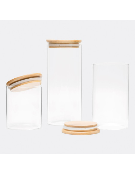 Bote / Tarro de vidrio ECO STORAGE 450 ml