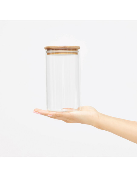 Bote / Tarro de vidrio ECO STORAGE 700 ml
