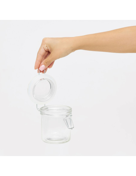 Tarro de cristal CLICKY S, capacidad aprox. 280 ml