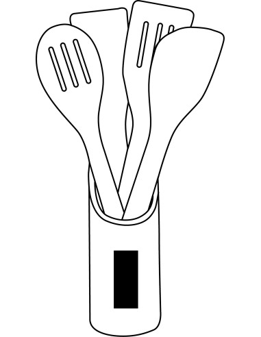 Juego de cucharas de cocina COOKING TIME