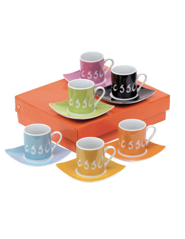 Set de café expreso LA DOLCE VITA