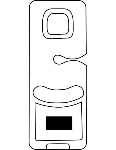 Bolsillo cargador de fieltro HANGING TOUGH