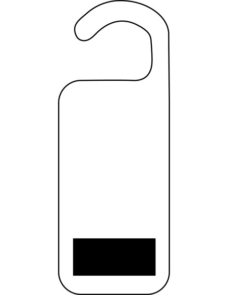 Colgador de puerta DO NOT DISTURB