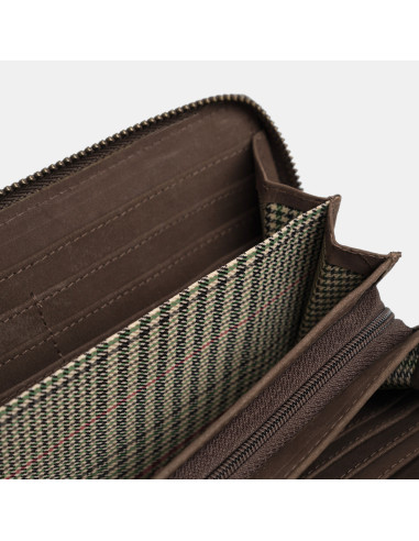 Billetero de piel genuina LADY