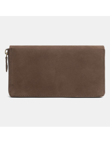 Billetero de piel genuina LADY