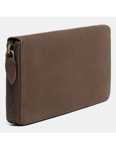 Billetero de piel genuina LADY